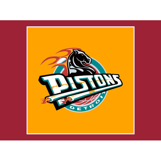 Detriot Pistons retro logo